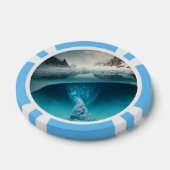 Lot De Jeton De Poker Icy Mountain View (Simple)
