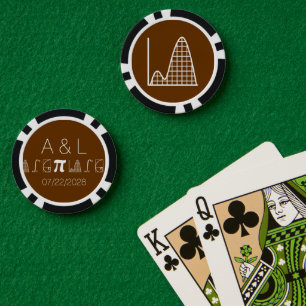 Lot De Jeton De Poker Il s'ajoute au chocolat