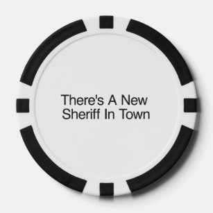 Lot De Jeton De Poker Il y a un nouveau shérif en ville