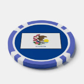 Lot De Jeton De Poker Illinois (Simple)