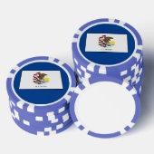 Lot De Jeton De Poker Illinois (Empiler)