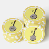Lot De Jeton De Poker Illustration de Banjo (Empiler)