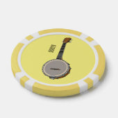 Lot De Jeton De Poker Illustration de Banjo (Simple)