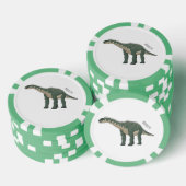 Lot De Jeton De Poker Illustration de Barapasaurus (Empiler)