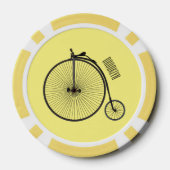 Lot De Jeton De Poker Illustration de la bande dessinée de vélo à grande (Verso)
