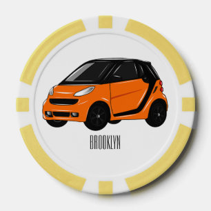 Lot De Jeton De Poker Illustration de micro-voiture