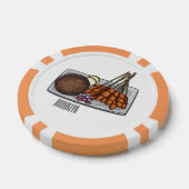 Lot De Jeton De Poker Illustration de Satay (Simple)