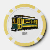 Lot De Jeton De Poker Illustration du chariot Mata (Verso)