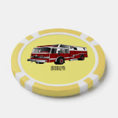 Lot De Jeton De Poker Illustration du moteur à incendie (Simple)