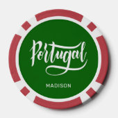 Lot De Jeton De Poker Indicateur Portugais (Verso)
