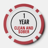 Lot De Jeton De Poker Jalon propre et sobre (Verso)