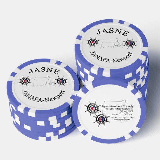 Lot De Jeton De Poker JASNE-JANAFA Challenge Coin Poker Chip (Empiler)