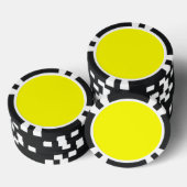 Lot De Jeton De Poker Jaune jaune (Empiler)