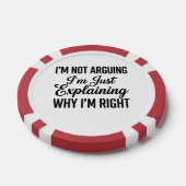 Lot De Jeton De Poker Je ne discute pas, j'explique simplement pourquoi (Simple)