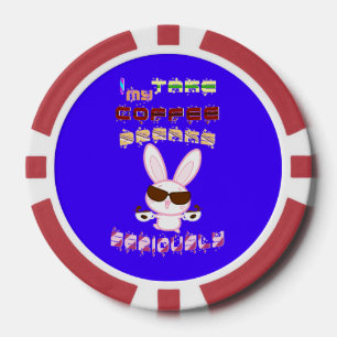Lot De Jeton De Poker Je Prends Mes Pause Café Au Sérieux