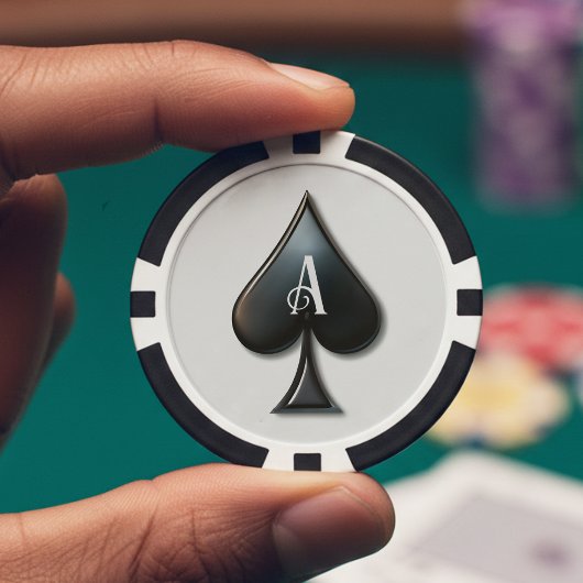 Lot De Jeton De Poker Jeu de cartes de casino As de pique