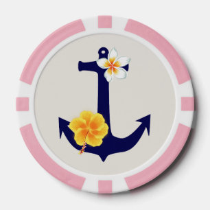 Lot De Jeton De Poker Joli Anniversaire Nautique
