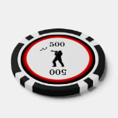 Lot De Jeton De Poker Joueur de trompettes (Simple)