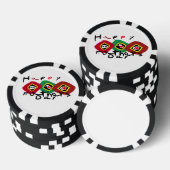 Lot De Jeton De Poker Joyeuse fête des pères (Empiler)