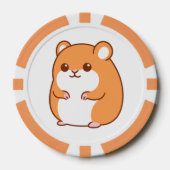 Lot De Jeton De Poker Joyeux Chips de Poker Hamster (Recto)