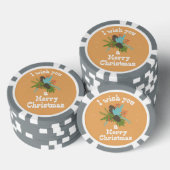 Lot De Jeton De Poker Joyeux Décor de Noël (Empiler)