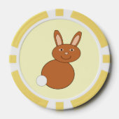 Lot De Jeton De Poker Joyeux Lapin de Pâques (Recto)
