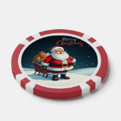 Lot De Jeton De Poker Joyeux Noël (Simple)