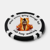 Lot De Jeton De Poker Just Keep Walking (Simple)