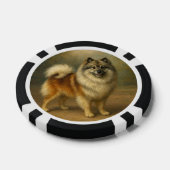 Lot De Jeton De Poker Keeshond (Simple)