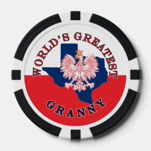 Lot De Jeton De Poker La plus grande mamie du monde