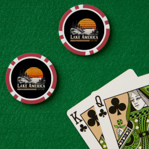 Lot De Jeton De Poker Lac America 2026 Vintage