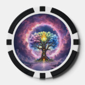 Lot De Jeton De Poker L'Arbre Céleste des Royaumes Éternels (Recto)