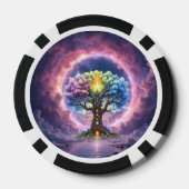 Lot De Jeton De Poker L'Arbre Céleste des Royaumes Éternels (Verso)