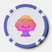 Lot De Jeton De Poker L'arbre convivial Kawaii (Verso)