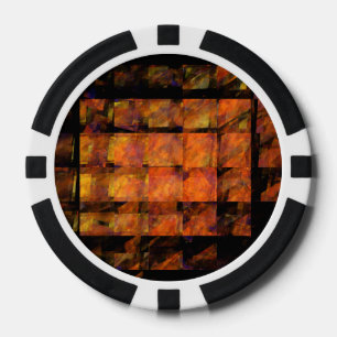 Lot De Jeton De Poker L'art Abstrait au mur