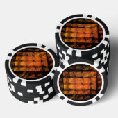 Lot De Jeton De Poker L'art Abstrait au mur (Empiler)