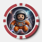 Lot De Jeton De Poker "L'aventure cosmique" (Recto)