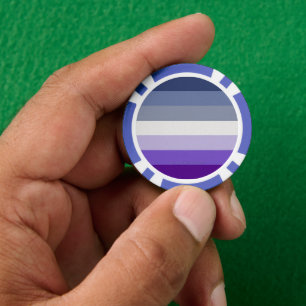 Lot De Jeton De Poker Le drapeau de la fierté butch lesbienne de Slipper