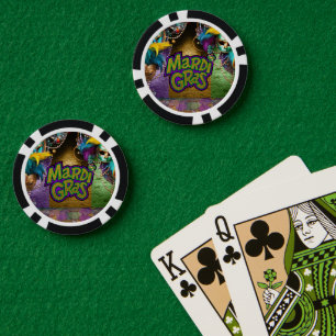 Lot De Jeton De Poker Le graphique vibrant de SlipperyJoe pour le carnav