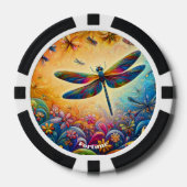 Lot De Jeton De Poker Le voyage de la libellule (Recto)