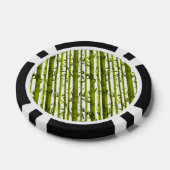 Lot De Jeton De Poker Leçons de bambou (Simple)