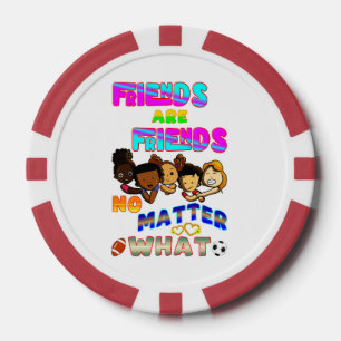 Lot De Jeton De Poker Les amis sont des amis quoi qu'il arrive