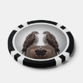 Lot De Jeton De Poker Les Hawks en poste (Simple)