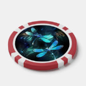 Lot De Jeton De Poker Les libellules du lac (Simple)
