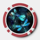 Lot De Jeton De Poker Les libellules du lac (Verso)