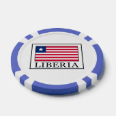 Lot De Jeton De Poker Libéria (Simple)