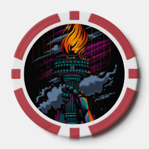 Lot De Jeton De Poker Liberté