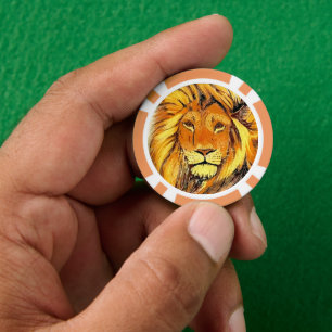 Lot De Jeton De Poker Lion
