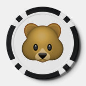 Lot De Jeton De Poker Lion - Emoji (Verso)