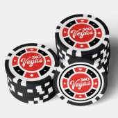 Lot De Jeton De Poker Logo 360 Vegas Chip - Retour (Empiler)